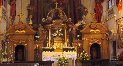 Děkanský chrám Nanebevzetí Panny Marie v Polné